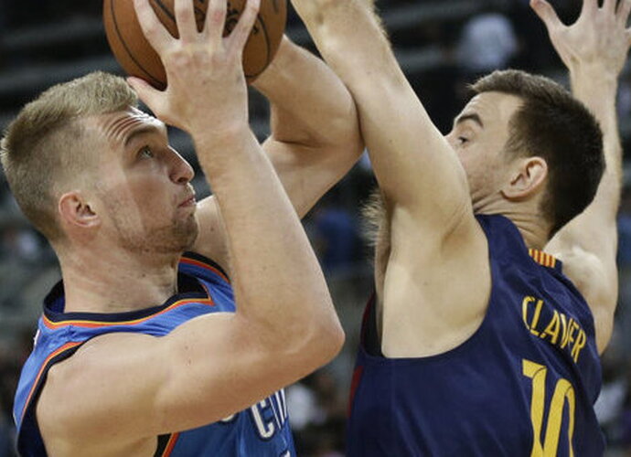 Sabonis turi pagerinti gynybą (Scanpix nuotr.)