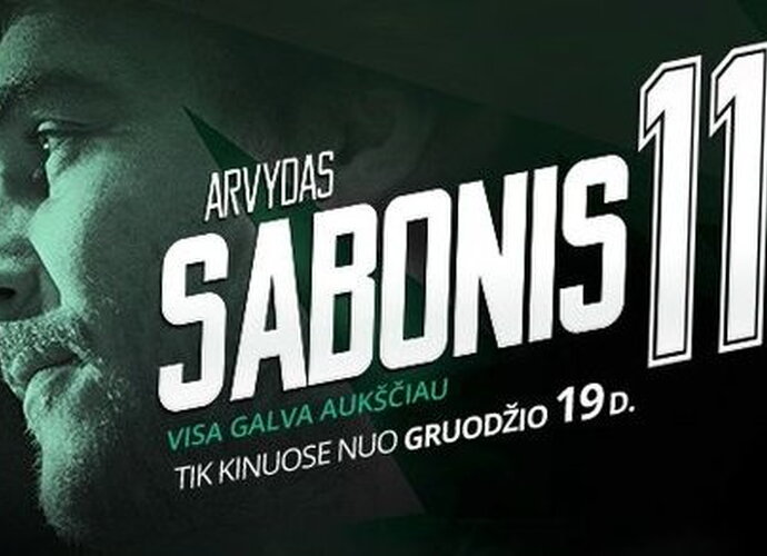 Filmas apie A.Sabonį kinuose pasirodys gruodžio 19 dieną 