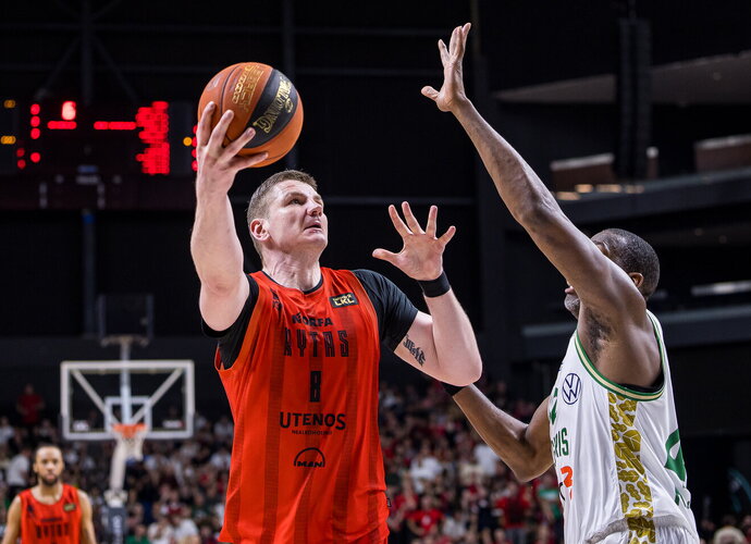 A.Gudaitis pelnė 11 taškų (Foto: Rokas Lukoševičius)
