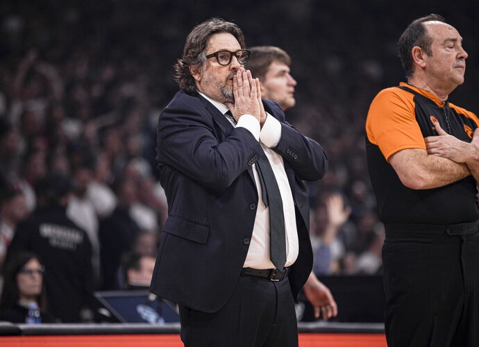 A.Trinchieri liko patenkintas rungtynėmis Belgrade (Žalgirio nuotr.)