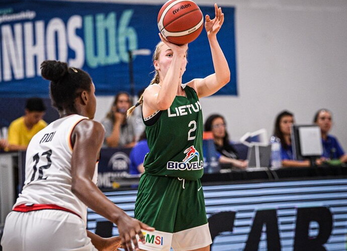 S.Aukštikalnytė vėl buvo rezultatyviausia (FIBA Europe nuotr.)