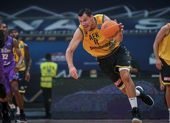 J.Mačiulis pradėjo pasirodymą Graikijos čempionate (FIBA nuotr.)