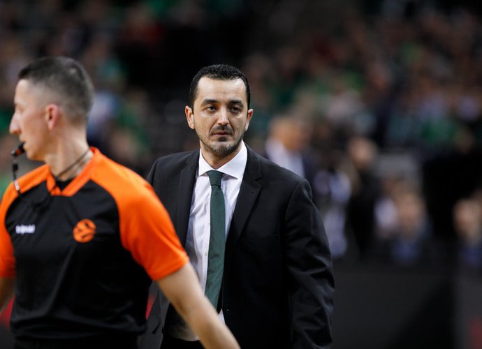 G.Vovoras vadovaus „Panathinaikos“ žaidimui (BNS nuotr.)