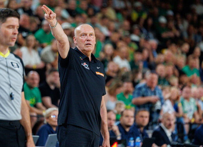 R.Kurtinaitis sudėliojo akcentus prieš Italijos rinktinę (BNS nuotr.)