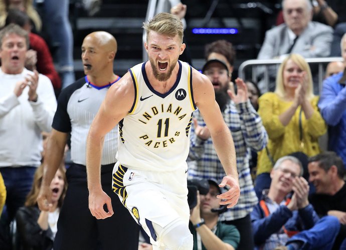 D.Sabonis surinko galingą dvigubą dublį (Scanpix nuotr.)