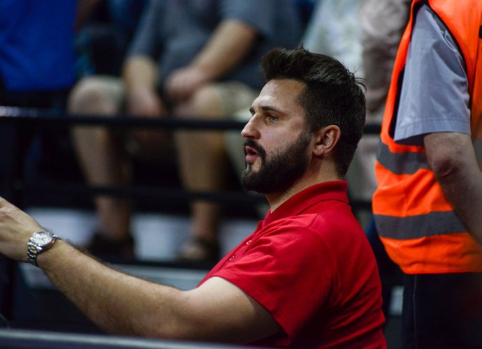 L.Kleiza kalbėjo apie klubo reikalus (BNS nuotr.)