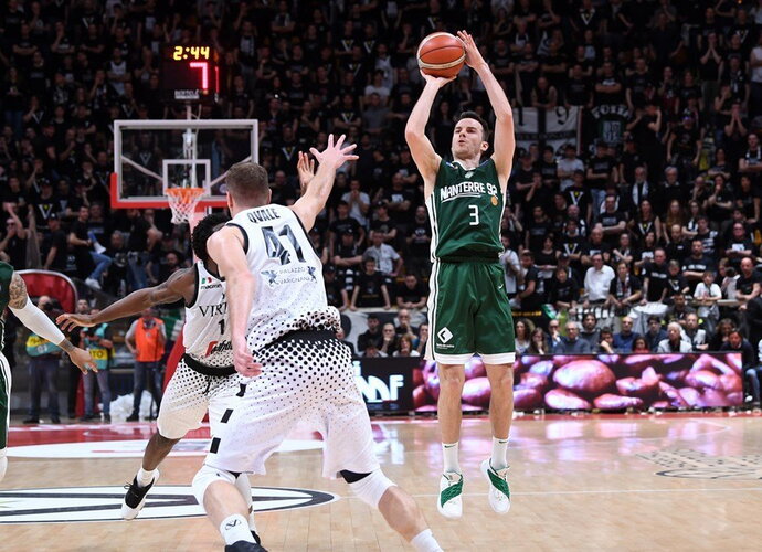 A.Juškevičius pataikė 4 tritaškius iš 6 bandymų (FIBA Europe nuotr.)