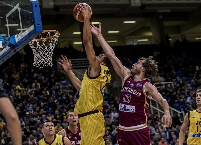 V.Hunteris skandino „Lietkabelį“ (FIBA Europe nuotr.)