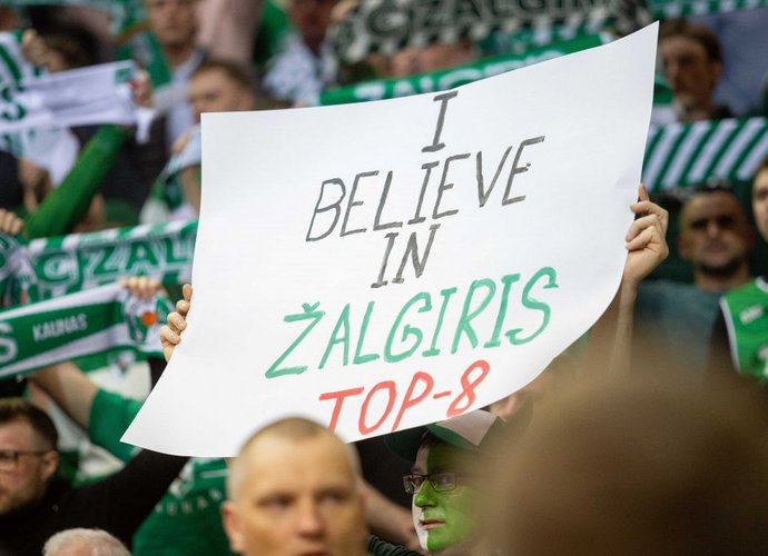 „Žalgirio“ likimas spręsis paskutiniajame ture (BNS nuotr.)