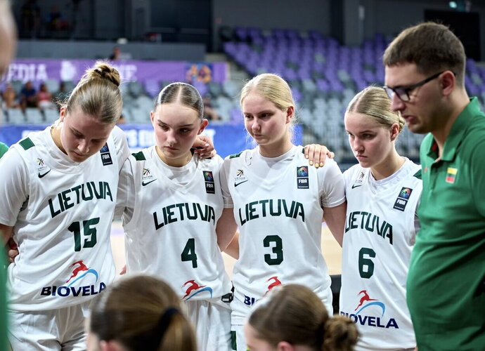 Kol kas lietuvės pergalių neturi (FIBA nuotr.)