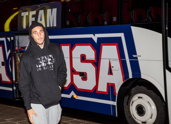 LiAngelo Ballas atsisakė kvietimo žaisti Londone (BNS nuotr.)