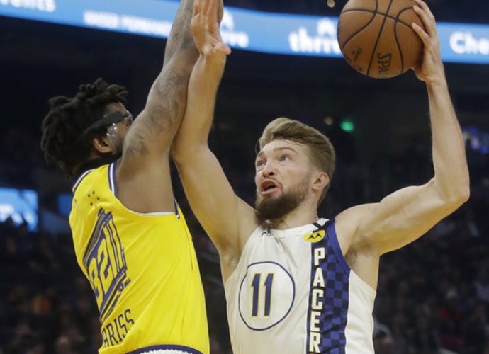 D.Sabonis buvo netoli trigubo dublio (Scanpix nuotr.)