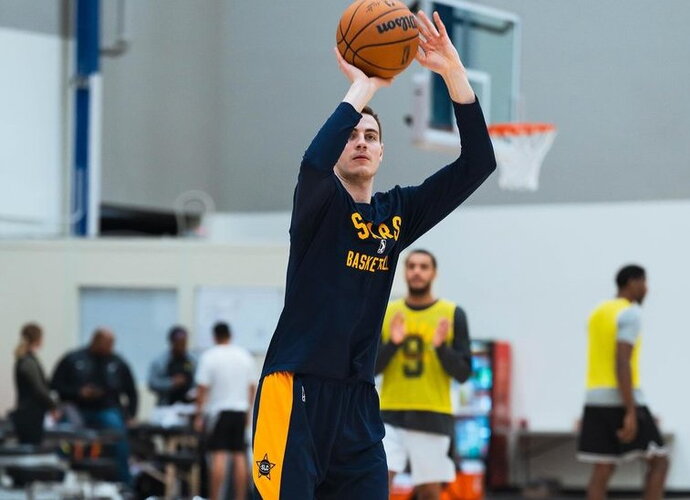 K.Lukošiūnas prieš NBA skautus neiššovė