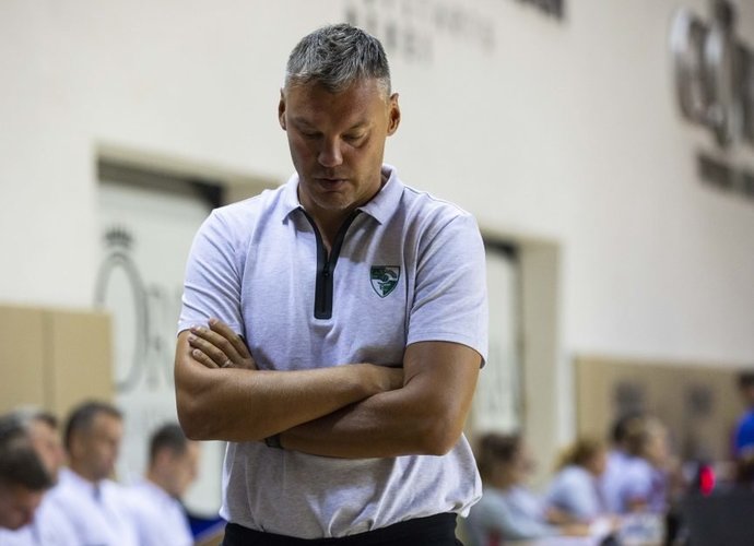 Š.Jasikevičius yra išsigandęs dėl lėto progreso (nuotr. Žalgiris)