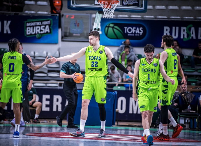 M.Blaževičius buvo dviženklis (FIBA nuotr.)