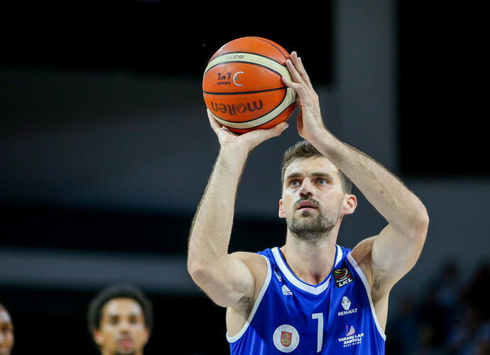 L.Kisielius pelnė 14 taškų (Matas Baranauskas, Fotodiena.lt)