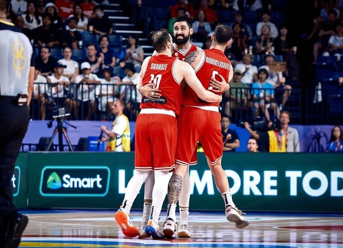 Aiškūs Sakartvelo kandidatai (FIBA nuotr.)