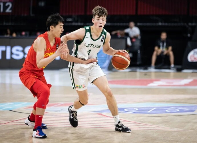 K.Mikalauskas vedė rinktinę į pergalę (FIBA nuotr.)