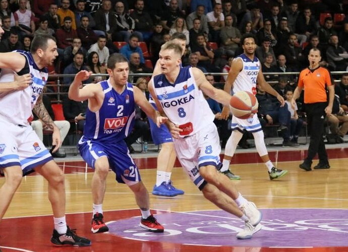V.Kariniauskas žaidė daug, bet minutes išnaudojo prastai