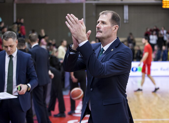 G.Krapikas kalbėjo apie komandos aktualijas (LKL nuotr.)