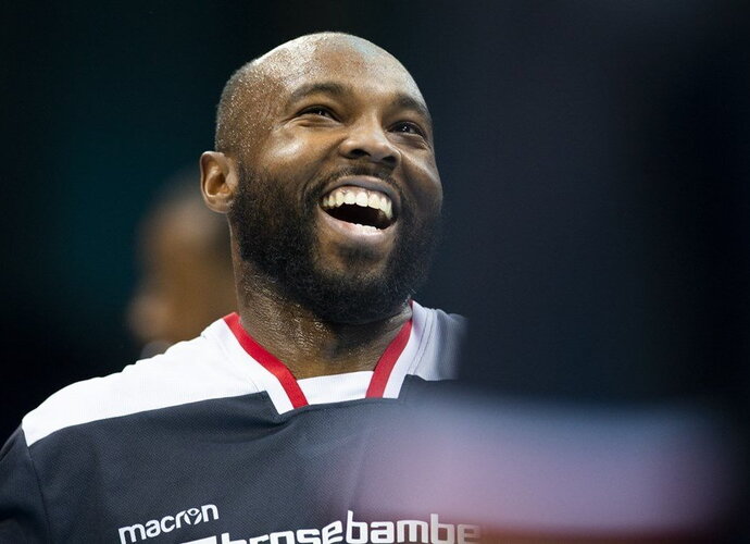 T.Rice'as keliasi į Atėnus (FIBA Europe nuotr.)