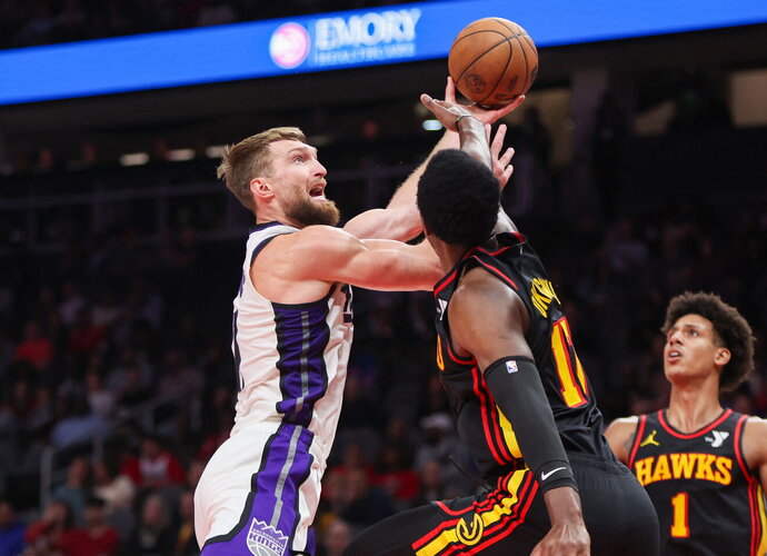 D.Sabonis geriausiai kovojo dėl kamuolių (Scanpix nuotr.)