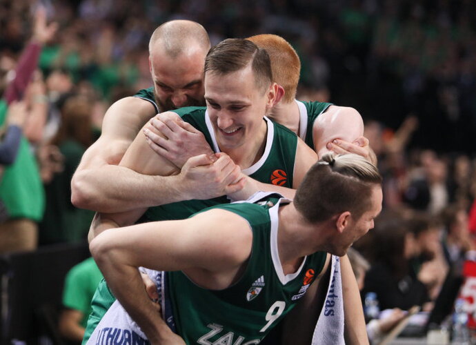 „Žalgiris“ prieš 2 metus pateko į Eurolygos finalo ketvertą (BNS nuotr.)