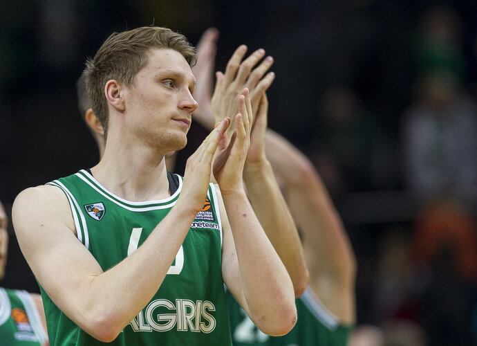 M.Grigonis tapo rungtynių didvyriu (BNS nuotr.)