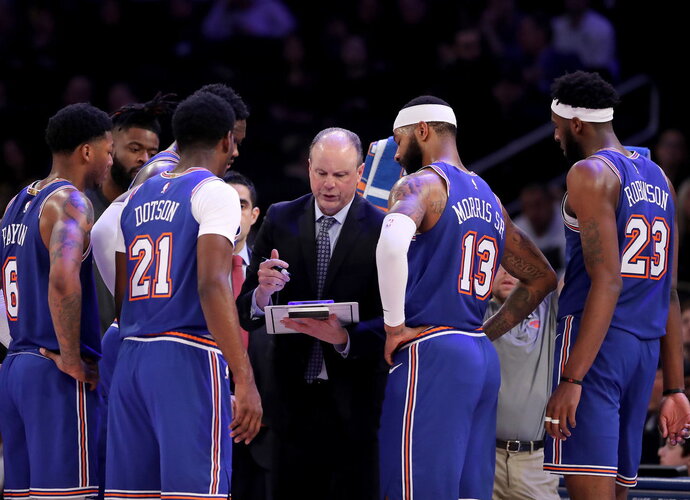 „Knicks“ nori pakeisti negatyvią nuomonę apie šį klubą (Scanpix nuotr.)