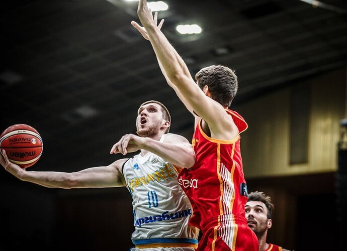 S.Michailiukas tapo tikru ispanų siaubu (FIBA nuotr.)