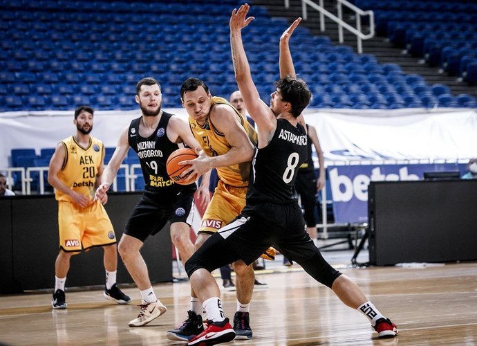 J.Mačiulis sumetė lemiamus baudų metimus (FIBA Europe nuotr.)