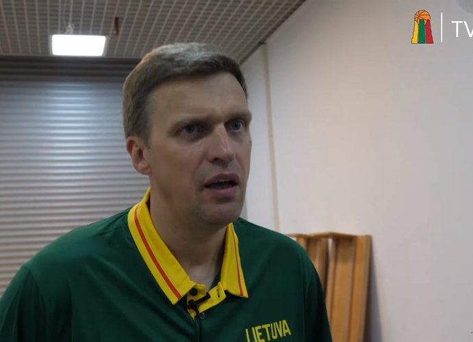 D.Adomaitis apgailestavome, kad nepavyko daugiau pažaisti abiems lyderiams kartu