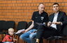 E.Kučiauskas nevengia pašmaikštauti (Vido Venslovaičio nuotr.)