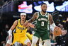 D.Lillardas patikimai pavadavo G.Antetokounmpo (Scanpix nuotr.)