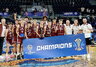 Latviai švenčia titulą (FIBA nuotr.)