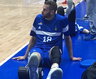J.Wohlfarthas-Bottermannas susižeidė koją