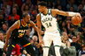K.Durantas triumfavo akistatoje su G.Antetokounmpo (Scanpix nuotr.)