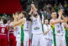 J.Valančiūnas su rinktine siekia bilieto į olimpiadą (BNS nuotr.)