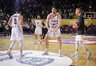 D.Amigo švenčia pergalę prieš JAV rinktinę (FIBA nuotr.)