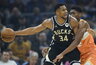 G.Antetokounmpo sustabdė trauma (Scanpix nuotr.)