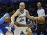 E.Ginobili yra vienas vyriausių NBA žaidėjų (Scanpix nuotr.)