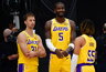 A.Marčiulionis dar neišbandė „Lakers“ marškinėlių kontroliniuose mačuose (Scanpix nuotr.)