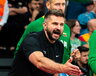 L.Kleiza traukiasi (Asociacija „Lietuvos krepšinis“ nuotr.)