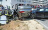Lietuvių automobilį taranavo moteris