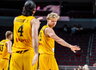 M.Kuzminskas buvo rezultatyvesnis už L.Lekavičių (FIBA nuotr.)