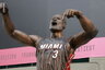 D.Wade'o statula sulaukė daug pajuokų (Scanpix nuotr.)