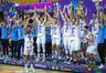 Argentiniečiai pelnytai švenčia (FIBA nuotr.)